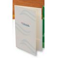 Legal Folder w/ 2 Reinforced Pockets (1 Color/1 Side)